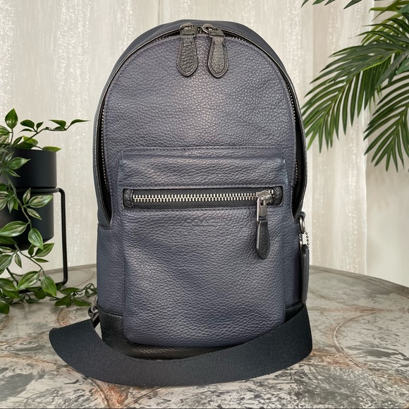 Coach West Pack Crossbody Bag 2540 QB/Midnight $350 - Picture 1 of 14